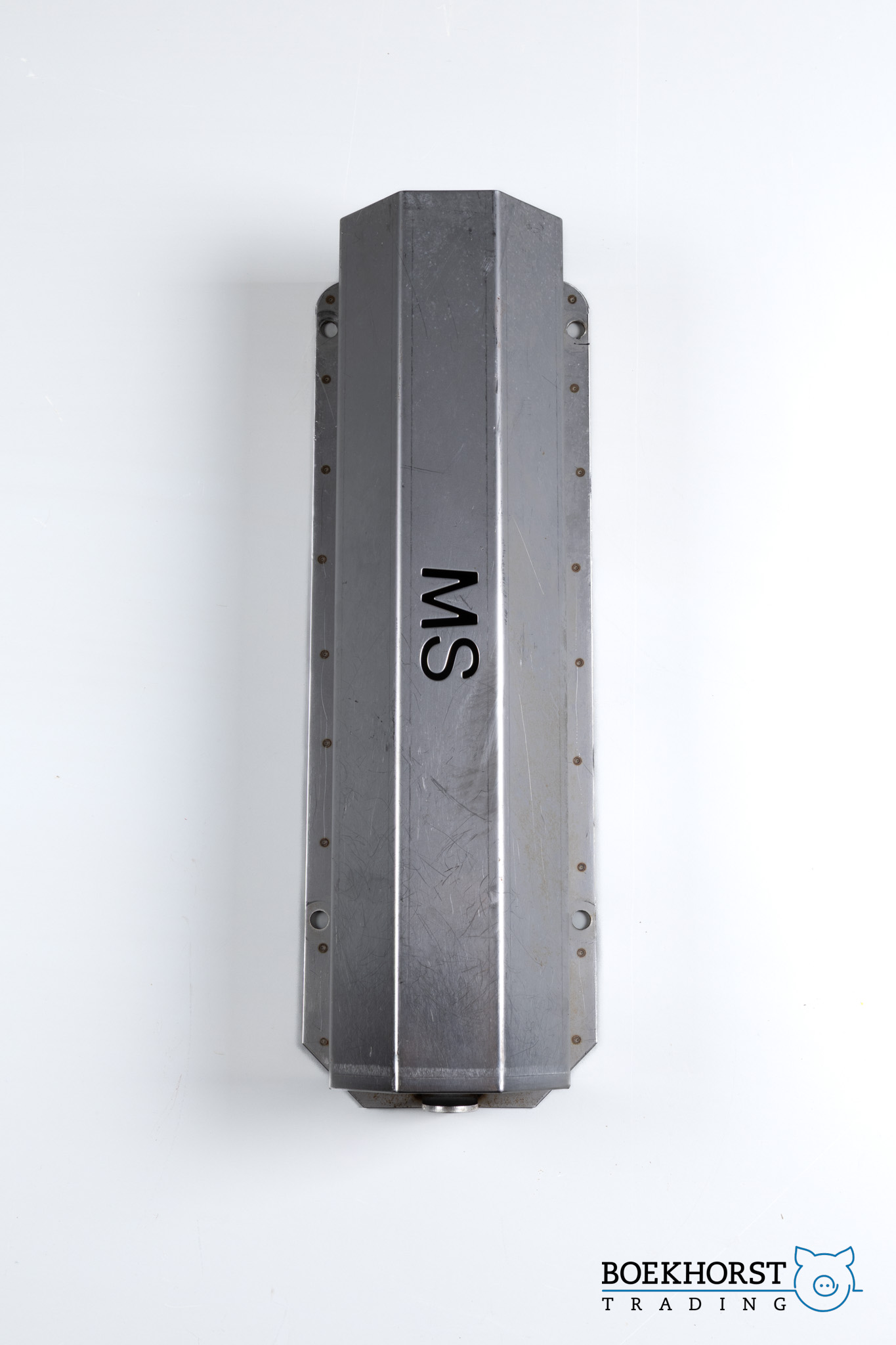 RVS stro koker achterwand 45cm 