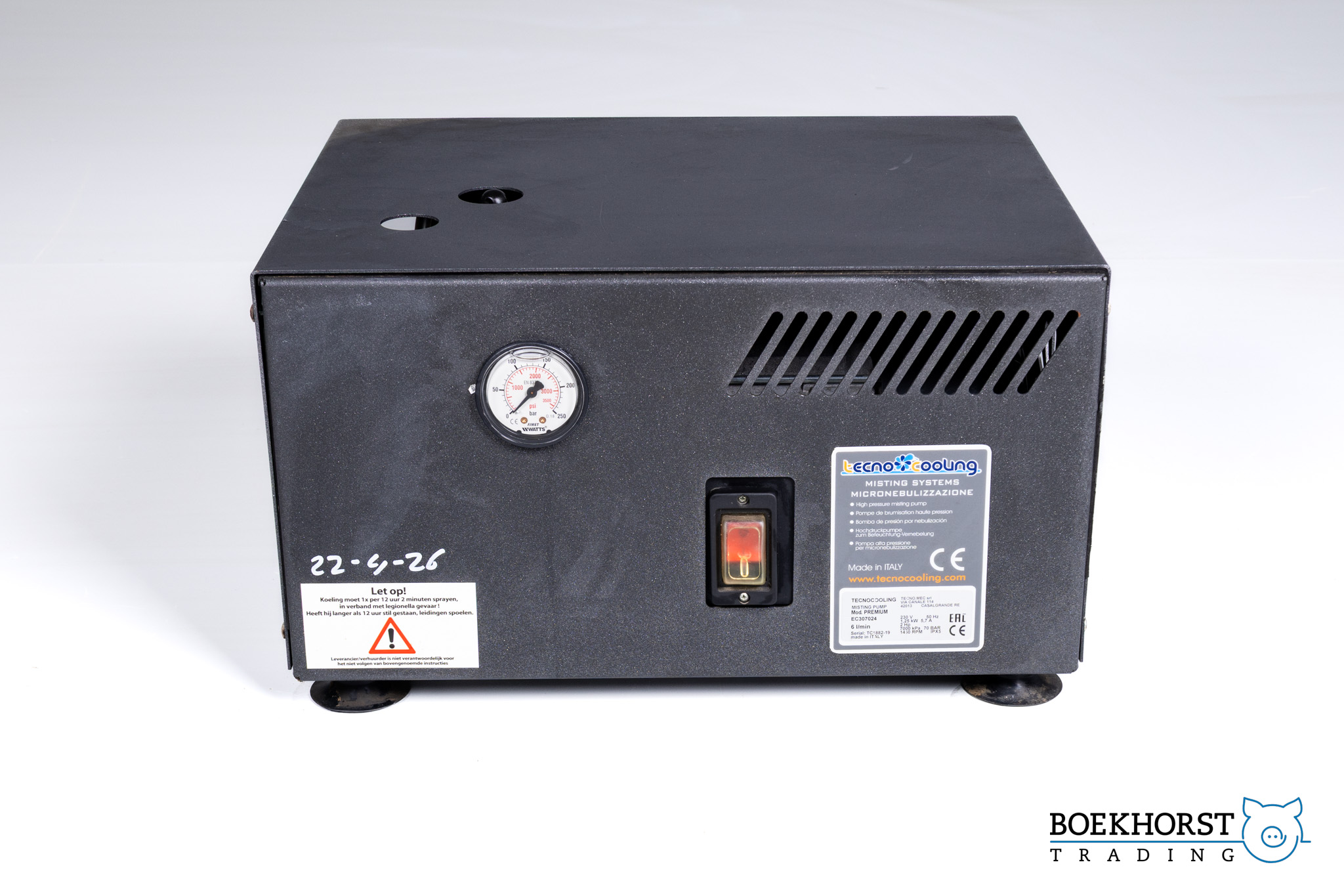 Tecno cooling 6L/min 
