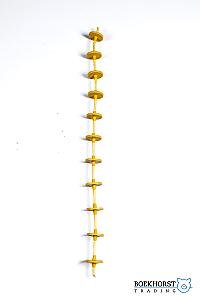Kabel geel 30/47mm 