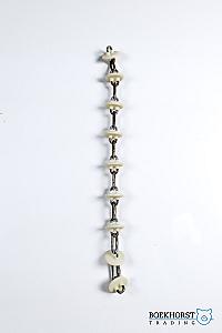 Ketting wit 43/65mm 