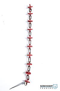 Ketting rood 41/68mm 
