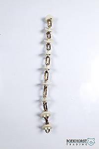 Ketting wit 41/65mm