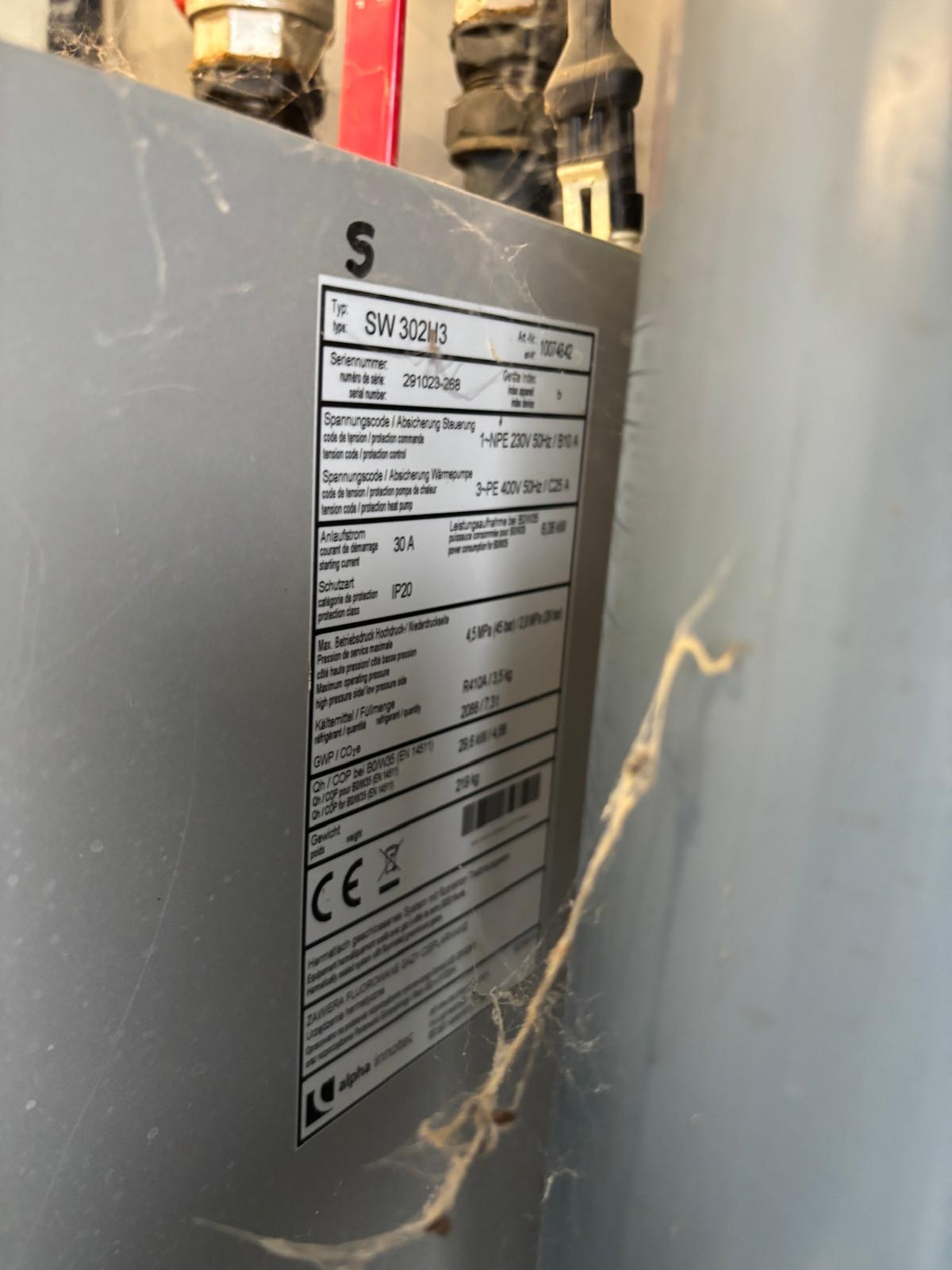 Warmtepomp SW 302H3
