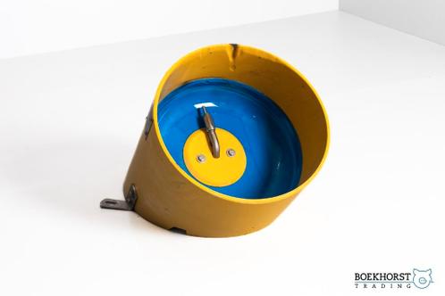 Groba Grofast Geel Open Klepel met RVS Bijtrand