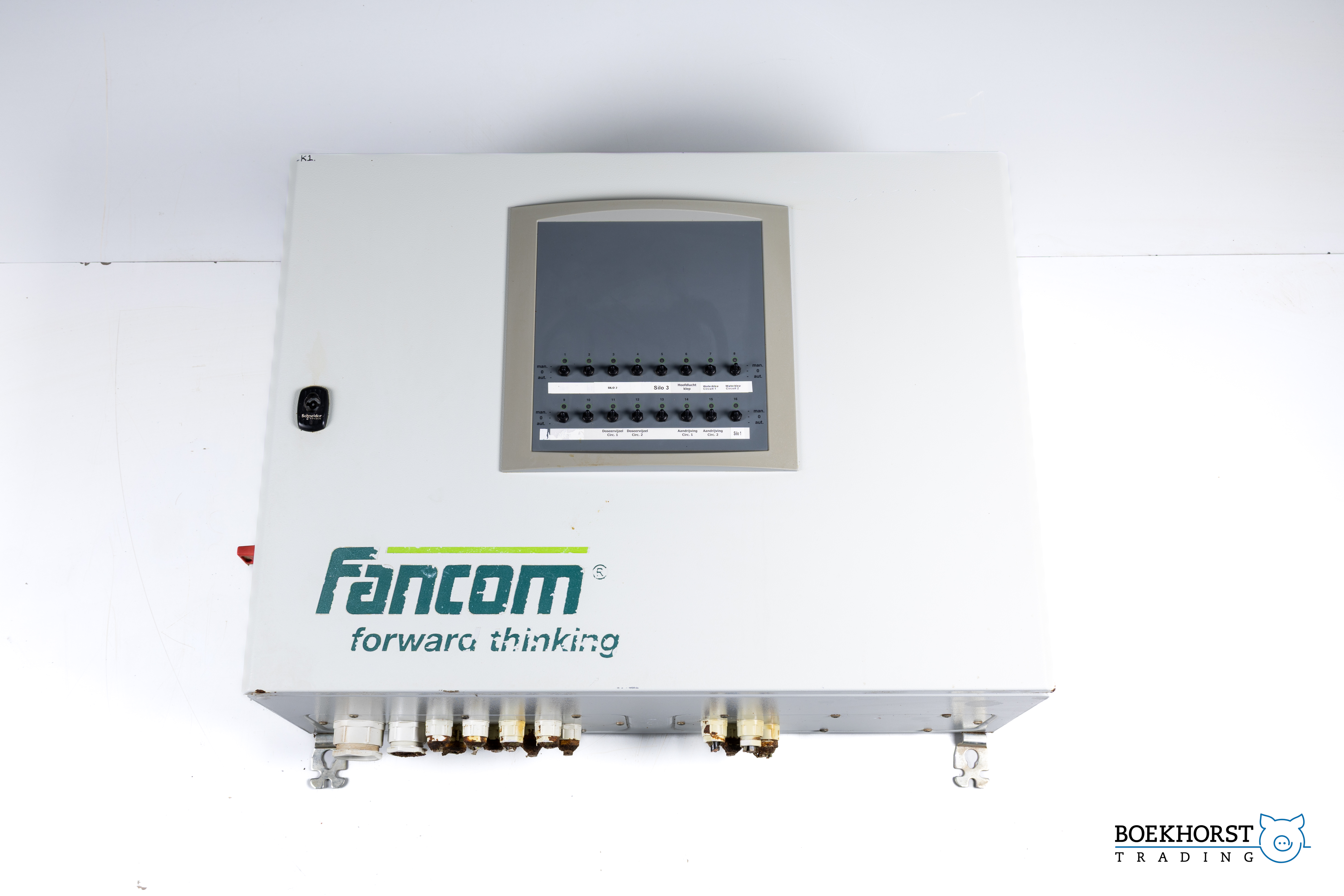 Fancom feed machine control cabinet