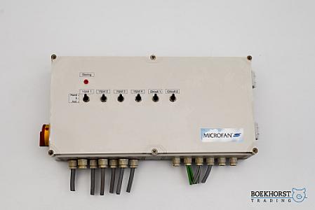 Microfan bedieningskast voermachine 